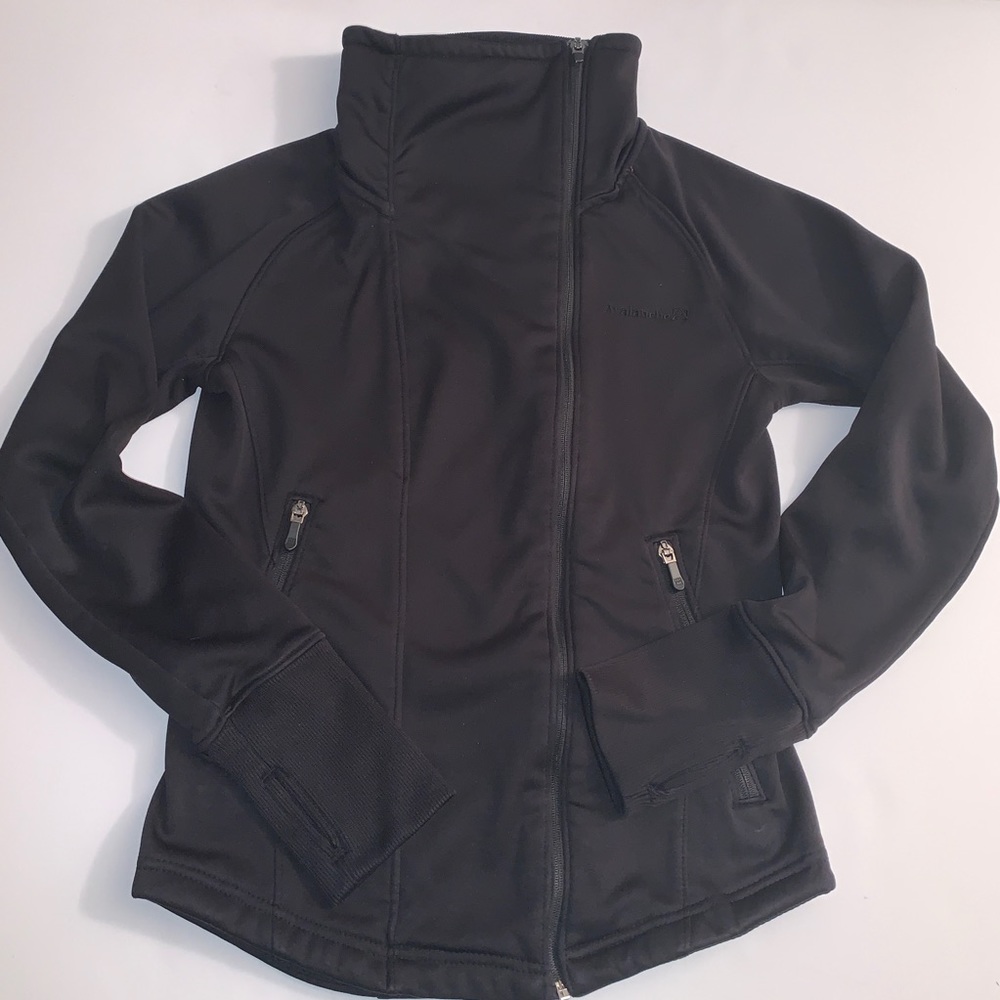 Avalanche Black Athletic Full Zipper Jacket w/Zipper Pockets Size: Small EUC - Picture 2 of 8